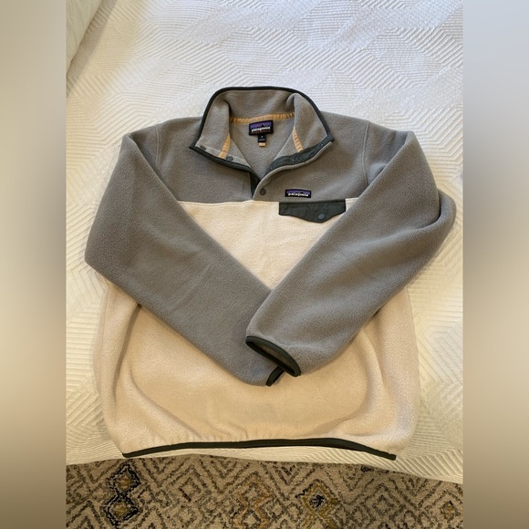 Patagonia Synchilla Fleece Snap T Pullover Jacket Womens M - Picture 3 of 4